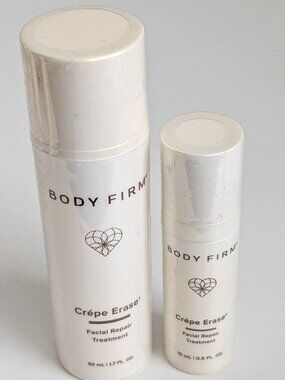 Body Firm Crepe Erase Facial Repair Treatment 1.7 oz & 0.5oz Lot SEALED